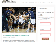 Tablet Screenshot of mdaaugirlsbasketball.org